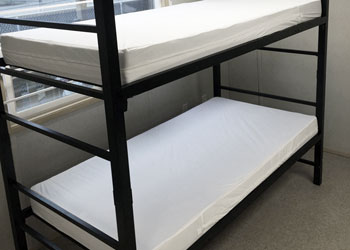 Bed Bug Proof Mattresses, Mattress Covers, Bed Frames for shelters